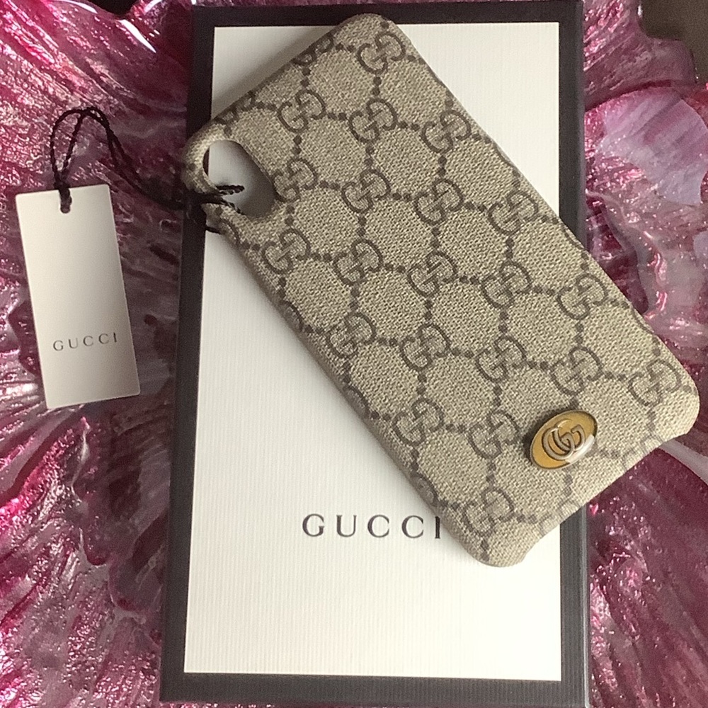 Gucci - GG Supreme - The Ophidia case for iPhone XS Max